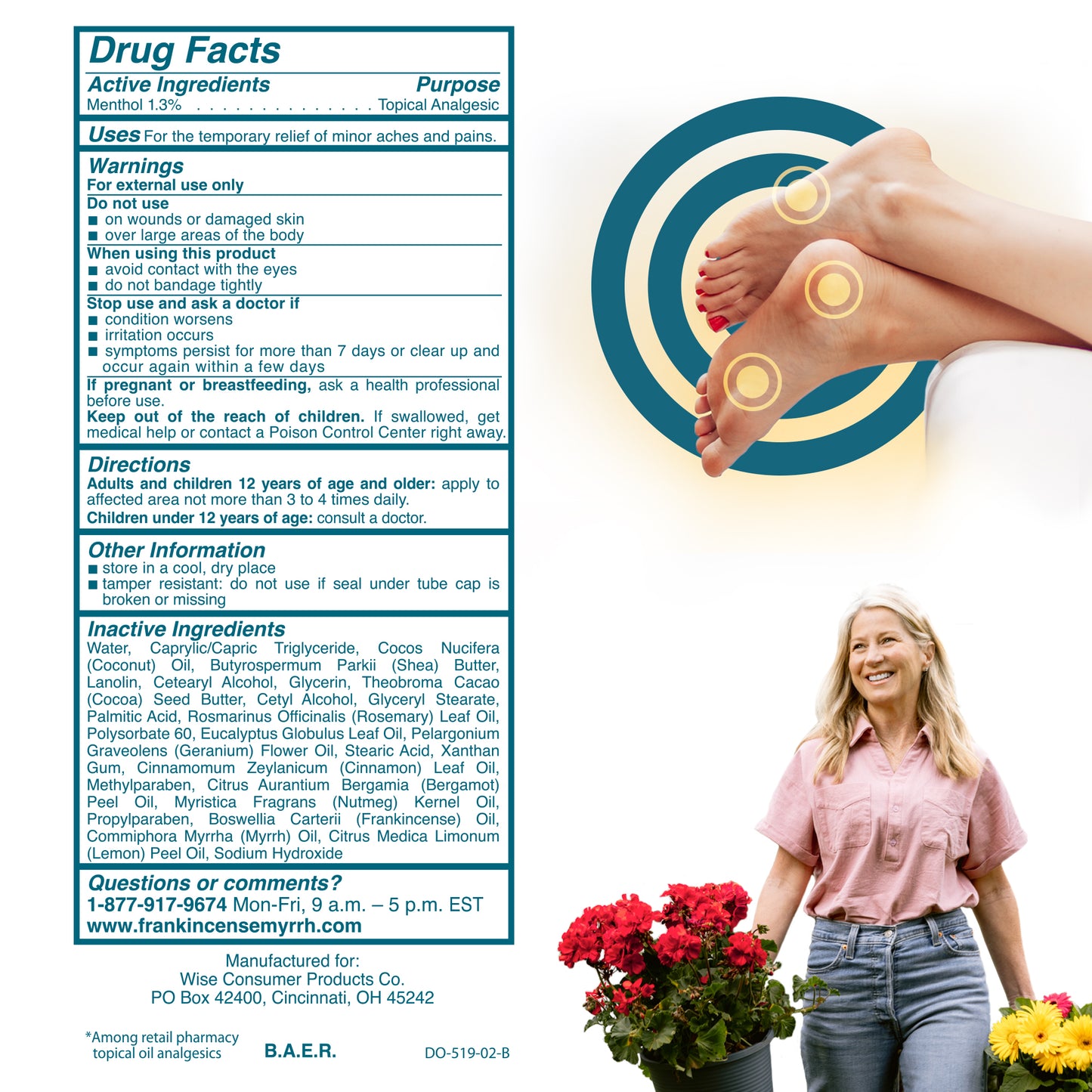 Frankincense & Myrrh Intensive Foot Therapy Lotion