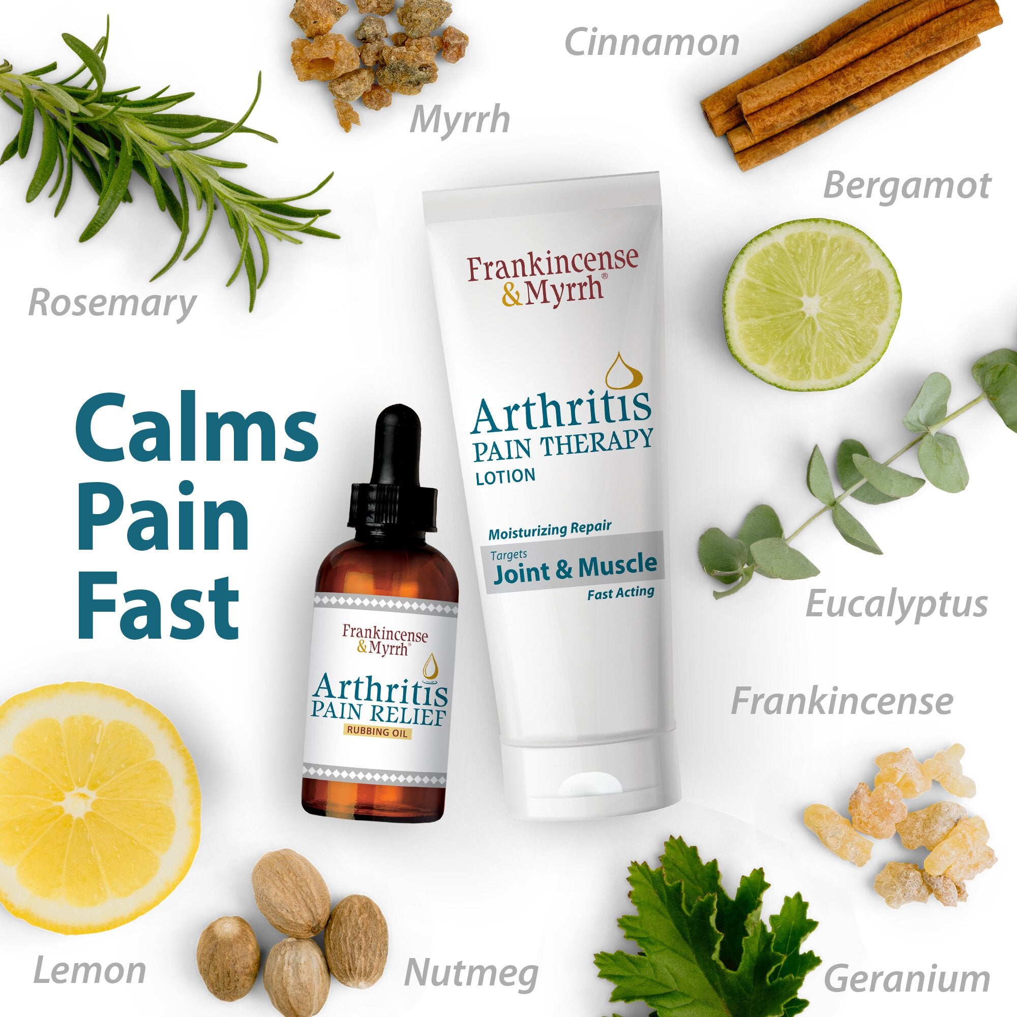 Arthritis Combo Pack: Rubbing Oil + Lotion