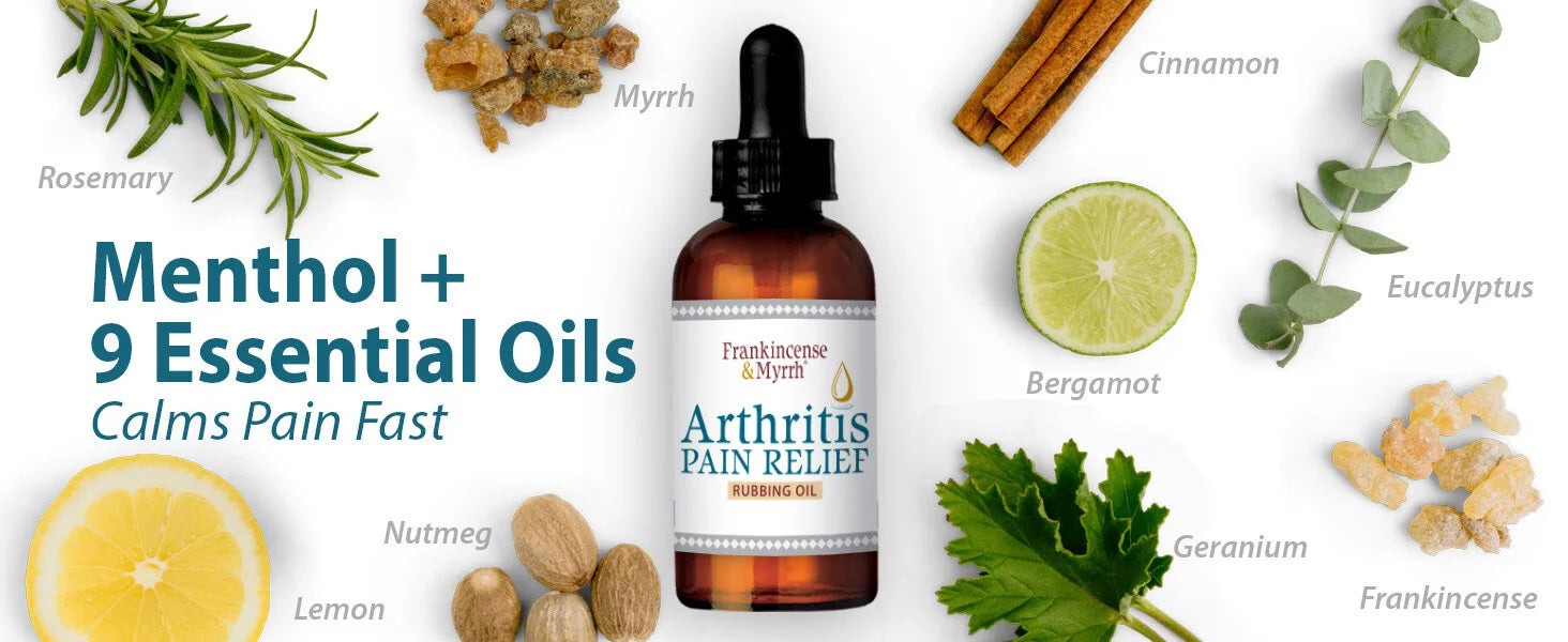 Arthritis Pain Relief Rubbing Oil