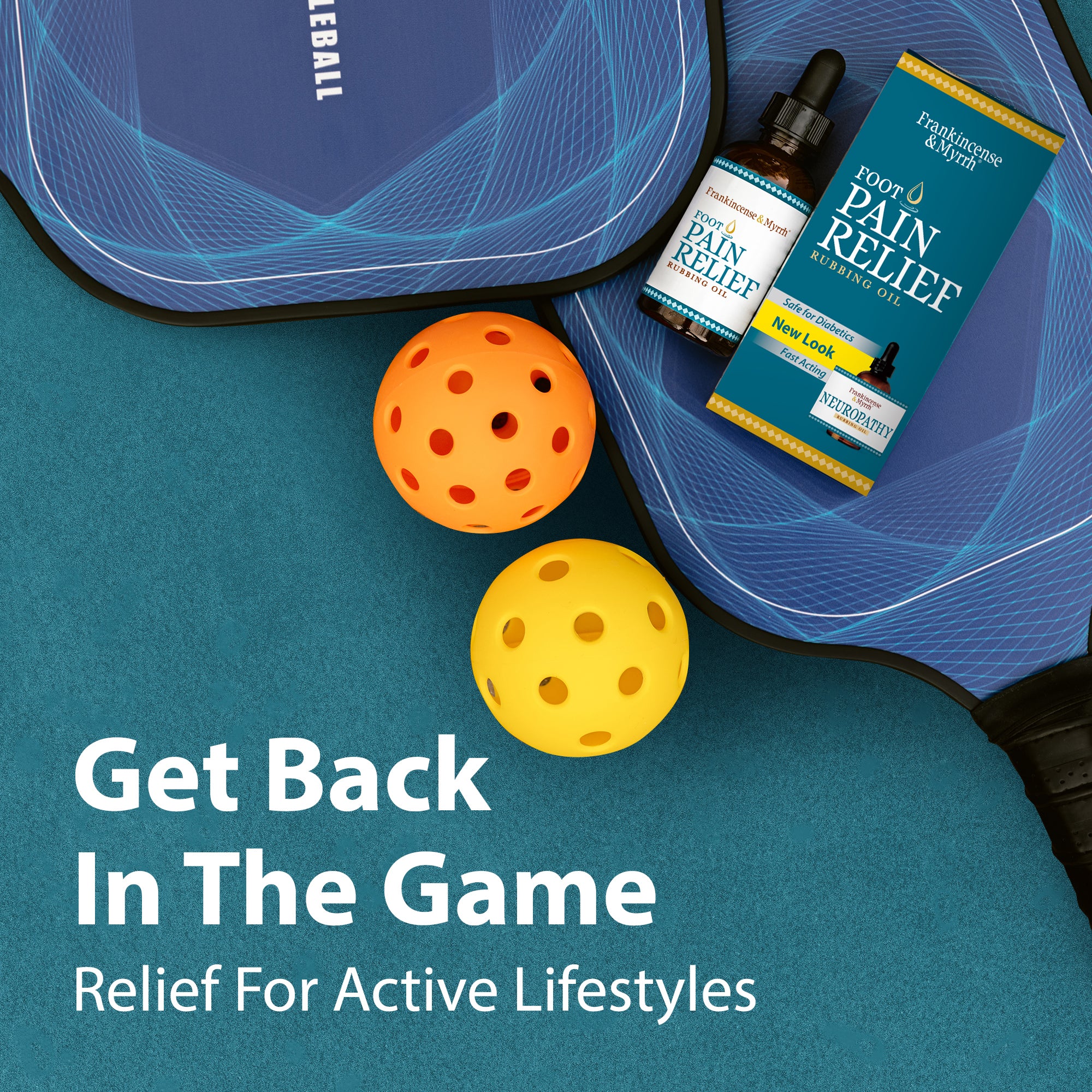 Foot Pain Relief Rubbing Oil