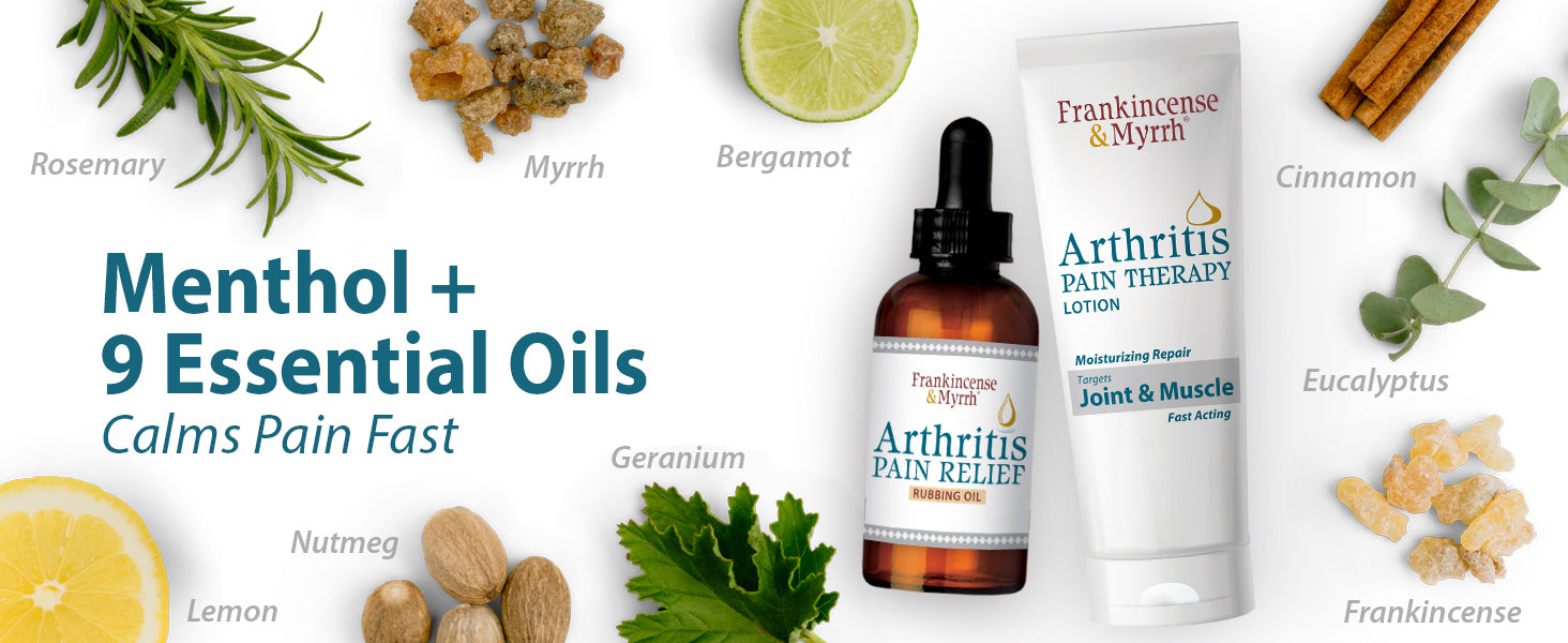 Arthritis Combo Pack: Rubbing Oil + Lotion