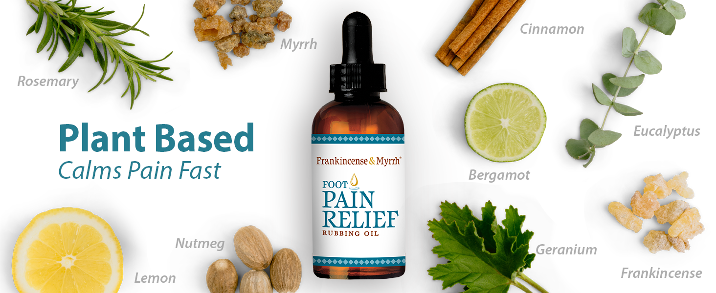 Foot Pain Relief Rubbing Oil